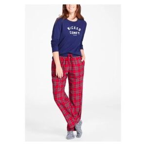 LL Bean Women’s XL Tall Flannel Camp PJ Set
